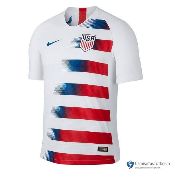 Tailandia Camiseta Seleccion Estados Unidos Primera equipo 2018 Blanco